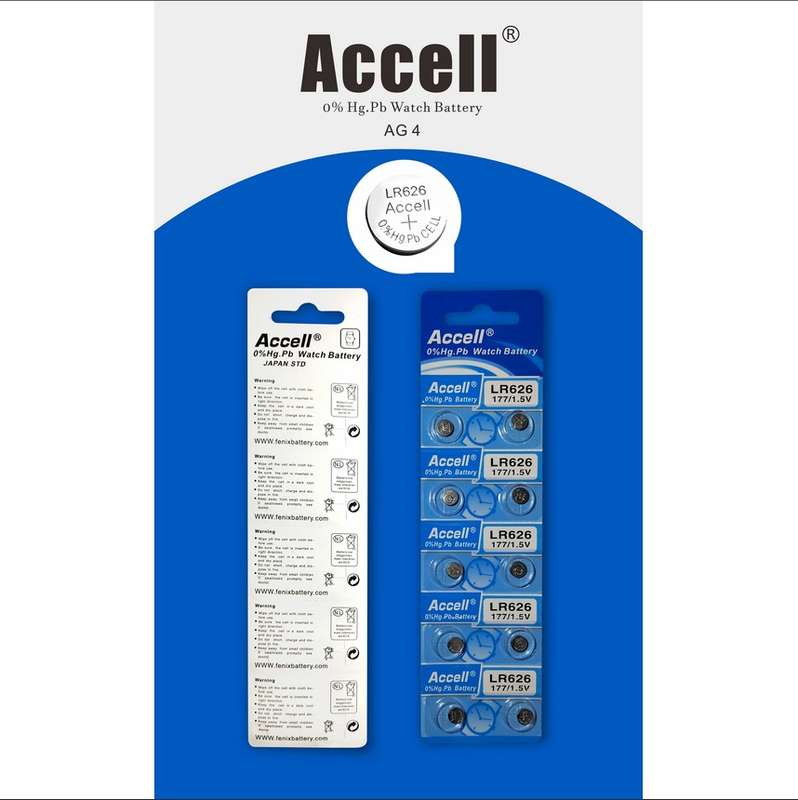 Accell AG4/LR626 Watch Battery