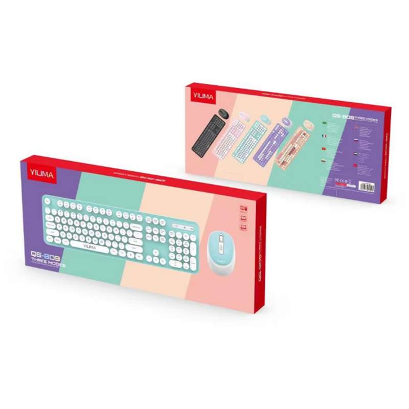 Yilima QS-809 Wireless Combo Keyboard+Mouse