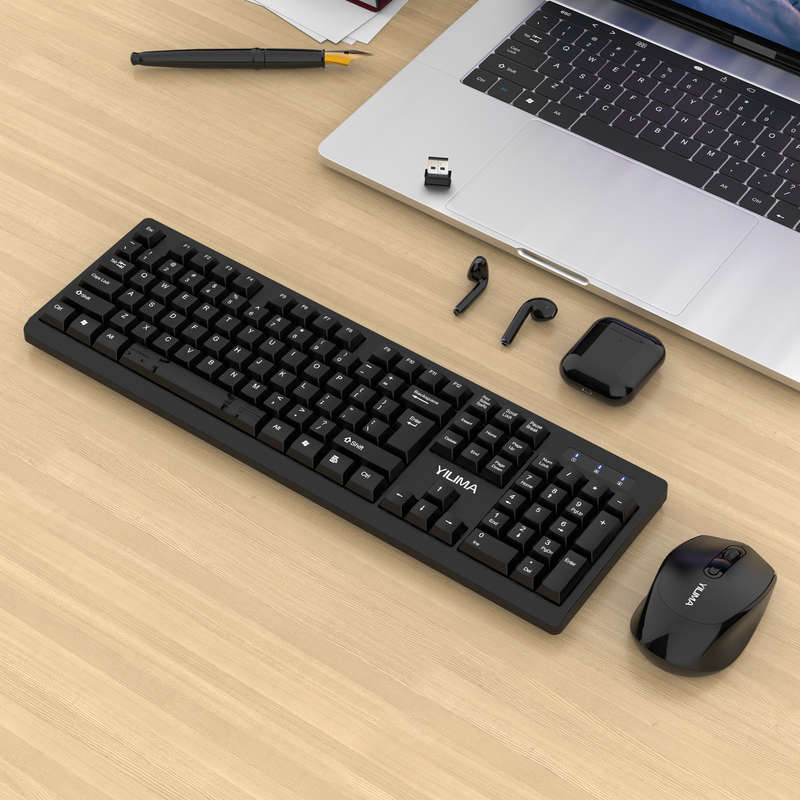 Yilima QS-801 Wireless Combo Keyboard+Mouse