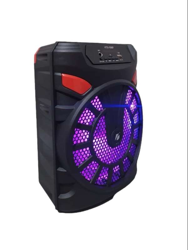 KTS-1090 Bluetooth 8" Speaker W/Mic+Remote