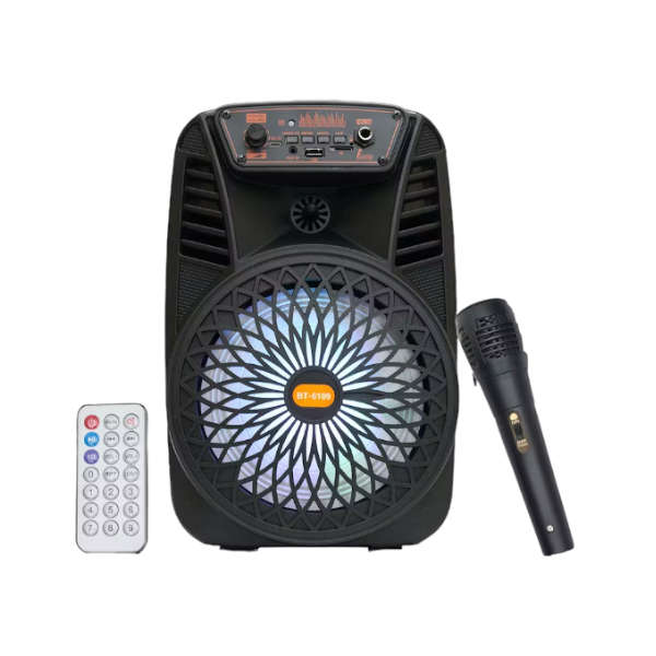 BT-6109 Bluetooth 6.5" Speaker W/Mic+Remote