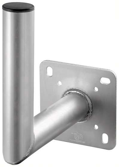 Goobay Aluminium Satellite Dish Wall Mount, 250 mm Wall Distance