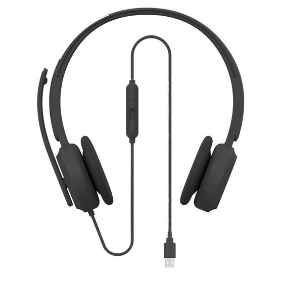 SonicGear Xenon 1U USB Headset with Mic - Black