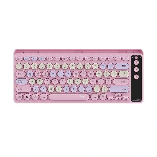 Alcatroz Jellybean Air Dock 2 Bluetooth and Wireless Keyboard - Spring Pink