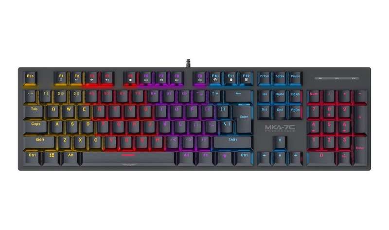 Armaggeddon MKA-7C Psycheagle Mechanical Gaming Keyboard - Clicky