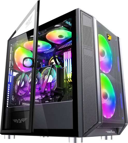 Armaggeddon Tessaraxx Core 1 Air Micro-ATX Gaming Case