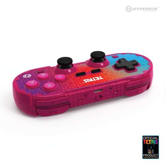 Hyperkin Official Tetris Pixel Art Bluetooth Switch Controller - Hyper Gradient