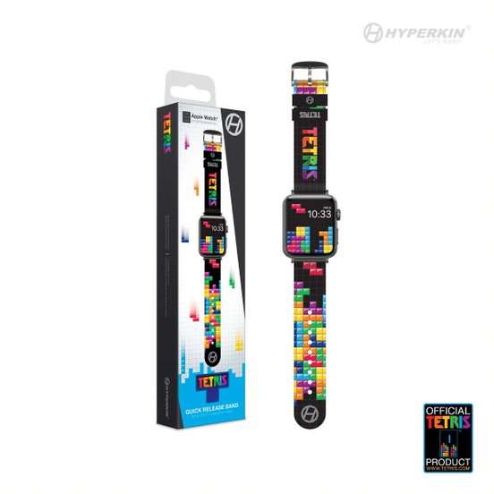 Hyperkin Official Tetris Limited Edition Quick Release Band - Tetrimino Stack