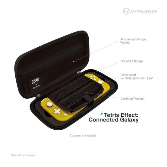 Hyperkin Limited Edition Official Tetris EVA Hard Shell Carrying Case - Tetris Effect Connected G...