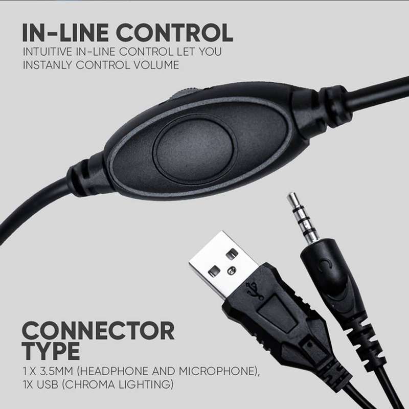 Armaggeddon Pulse 1 Chroma 2.1 Gaming Headset