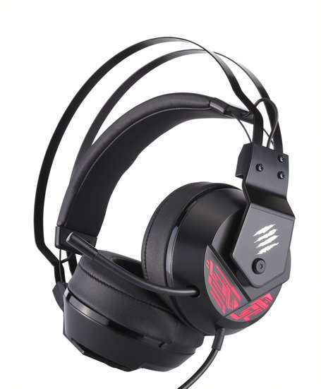 Mad Catz F.R.E.Q. 4 Gaming Stereo Headset - Black