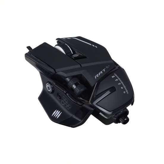 Mad Catz R.A.T. 6+ Wired Optical Gaming Mouse - Black