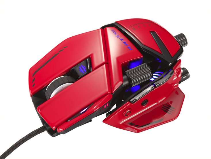 Mad Catz R.A.T. 8+ ADV Highly Customizable Optical Wired Gaming Mouse