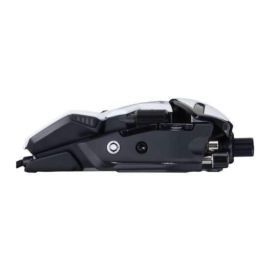 Mad Catz R.A.T. 8+ Wired Fully Adjustable Gaming Mouse - White