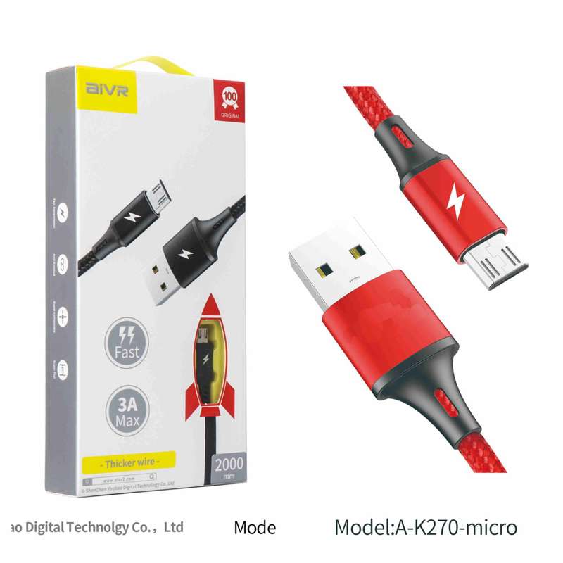 Aivr K005 3A Micro 2M Cable