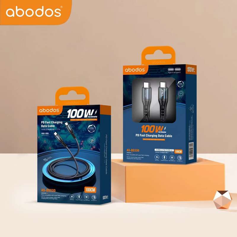Abodos AS-DS330 100W PD Type-C 1MCable