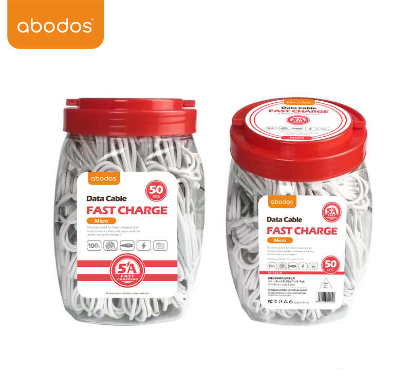 Abodos AS-DS31C 5A Type-C Cable (50 Pcs)