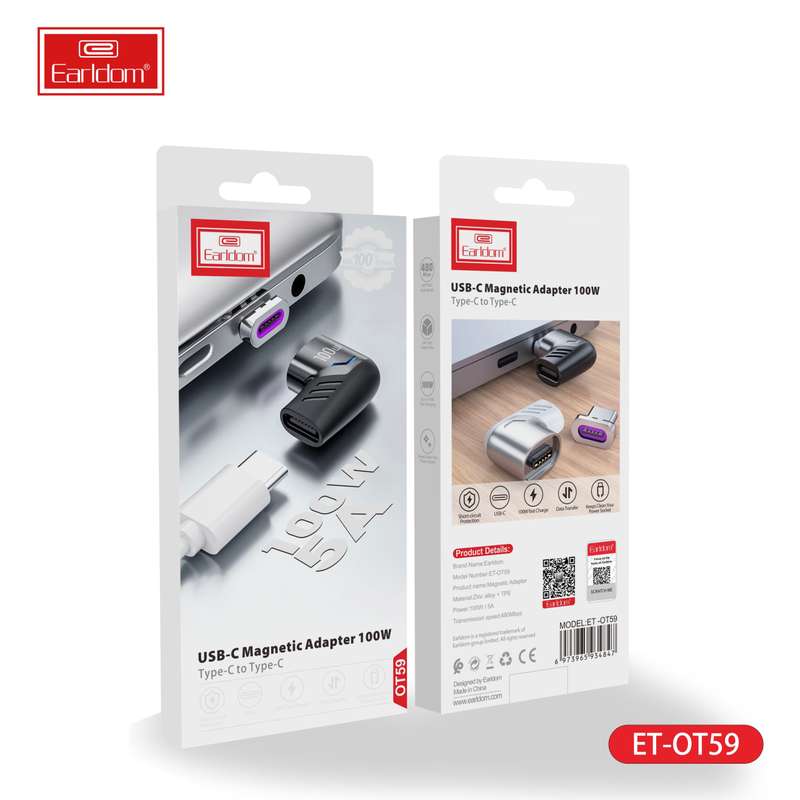 Earldom ET-OT59 100W 5A Magnetic Adapter
