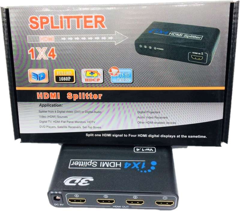 1-4 HDMI Splitter