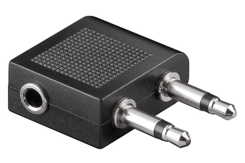 2X3.5mm(M) to 3.5mm(F) (4 Pack) Adapter