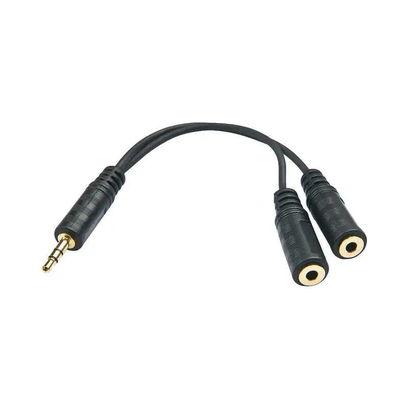 3.5mm AUX - 2*3.5mm Female cable