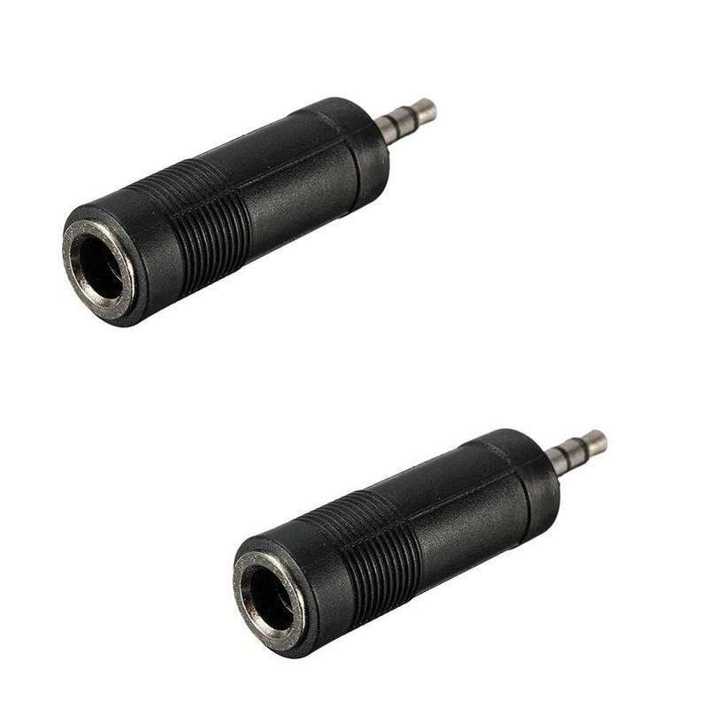 3.5mm(M) to 6.3mm(F) (4 Pack) Adapter
