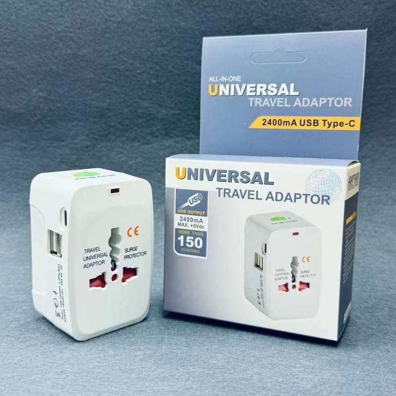 931D 2USB Universal Travel Adapter