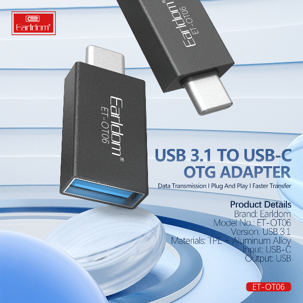 Earldom ET-OT6 Type-C OTG Adapter