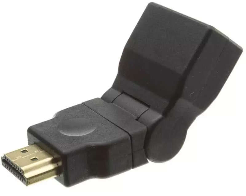 Mini HDMI(M) to HDMI(F) 180" Adapter