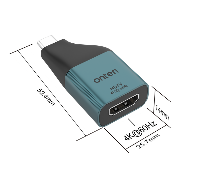 Onten UC102 4K@60hz Type-C to HDMI