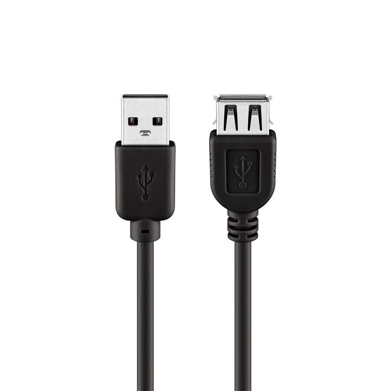 Goobay USB 2.0 Hi-Speed 5m Printer Cable - Black