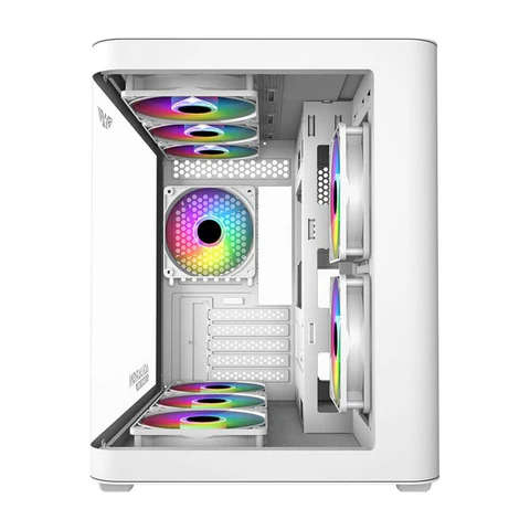 Armaggeddon Aquaron X-Curve 285 MicroATX Gaming Case - White