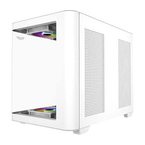 Armaggeddon Aquaron X-Curve 285 MicroATX Gaming Case - White