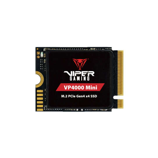 Patriot VP4000 Mini 500GB M.2 2230 PCIe Gen4 x4 Gaming SSD For Steam Deck and ROG Ally