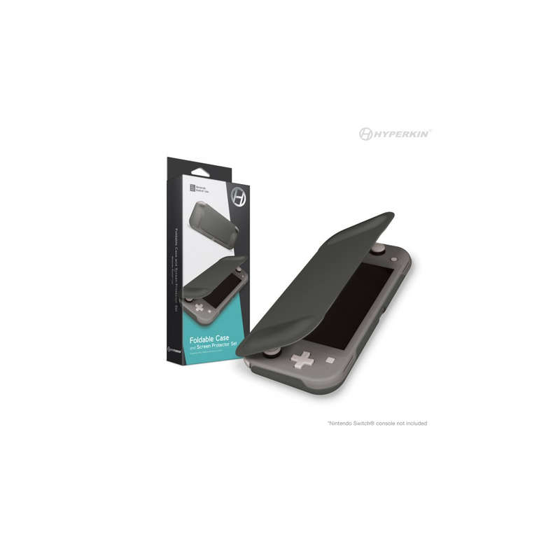 Hyperkin Foldable Case and Screen Protector Set For Switch Lite - Gray