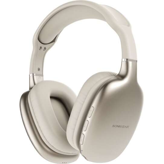 SonicGear Airphone 6 Bluetooth Headphones - Champagne