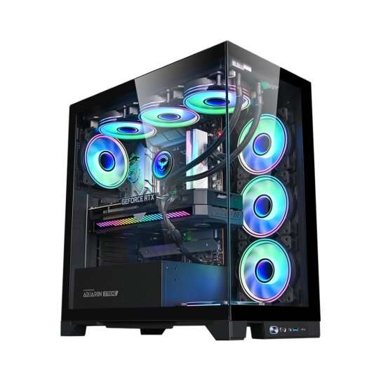 Armaggeddon Aquaron Xtreme E-ATX Gaming Case - Black