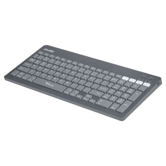 Alcatroz Xplorer Go! BTR-200 Bluetooth and Wireless Keyboard - Slate