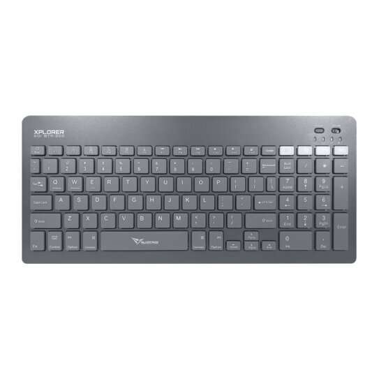 Alcatroz Xplorer Go! BTR-200 Bluetooth and Wireless Keyboard - Slate