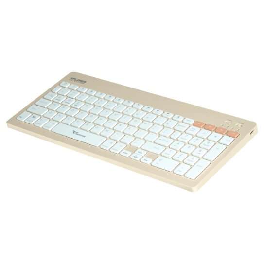 Alcatroz Xplorer Go! BTR-200 Bluetooth and Wireless Keyboard - Sand