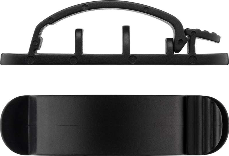 Goobay Cable Management Clip 3 Slots 3-Piece Set - Black