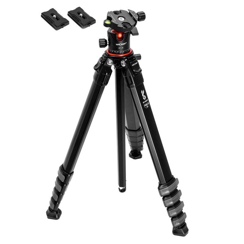 K&F Pro-Traveller Photography Tripod Kit with 35mm Ball Head | KF09.105