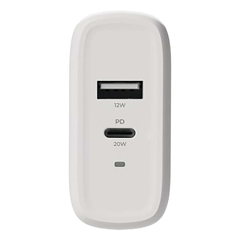 2-Power 32W with USB Type-C and Type-A Ports Wall Charger | 2PWC32W02-EU