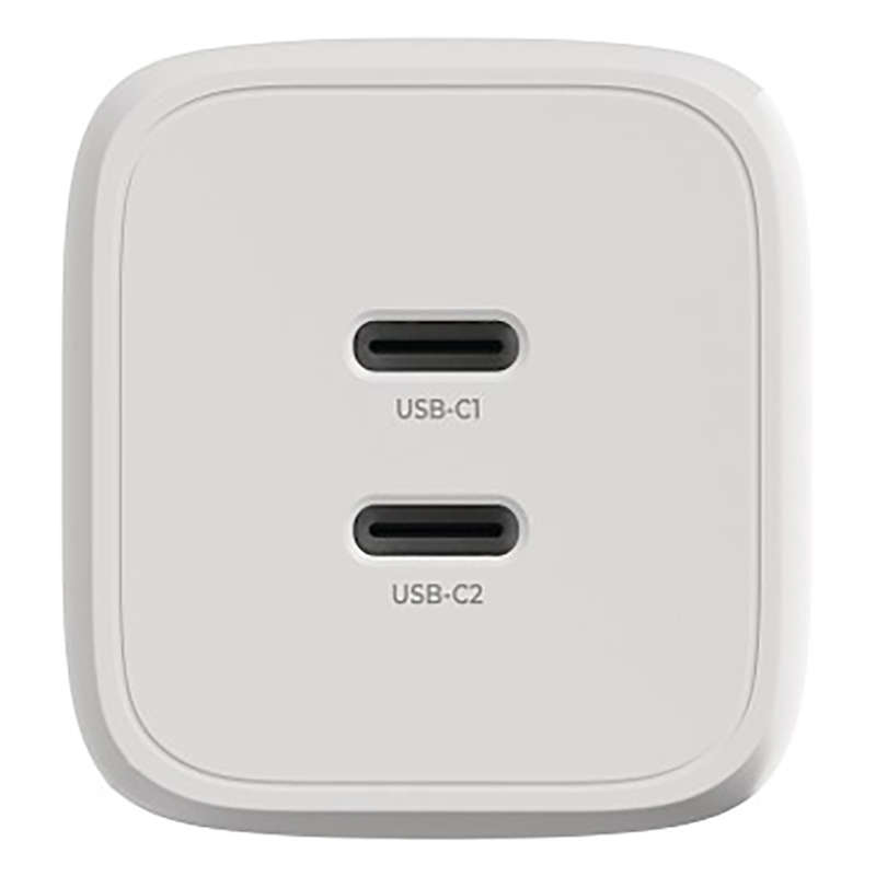 2-Power High Output 65W Dual USB Type-C Port Wall Charger | 2PWC65W02G-EU