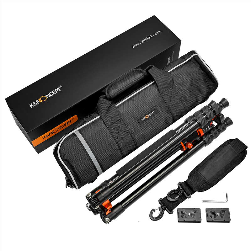 K&F Pro-Arm Tripod for Every Type of Photography Incl. Monopod | KF09.090