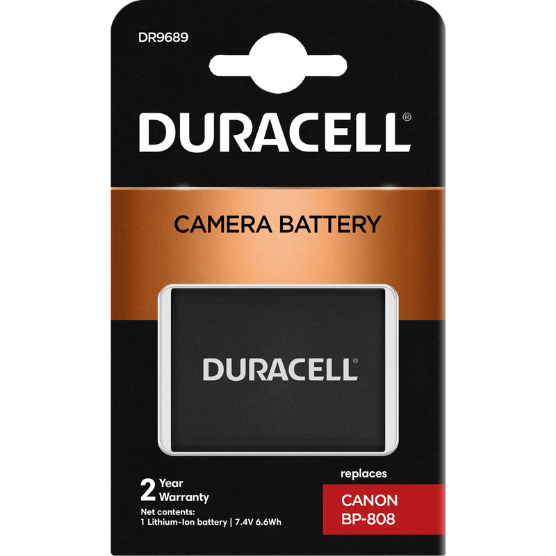 Canon BP-808 Camera Battery by Duracell | DR9689