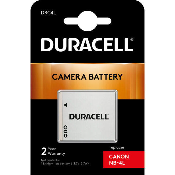 Canon NB-4L Camera Battery by Duracell | DRC4L