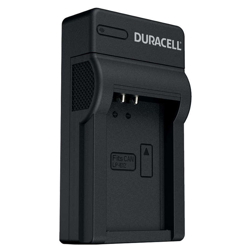 Charger for Canon LP-E12 Battery by Duracell | DRC5911