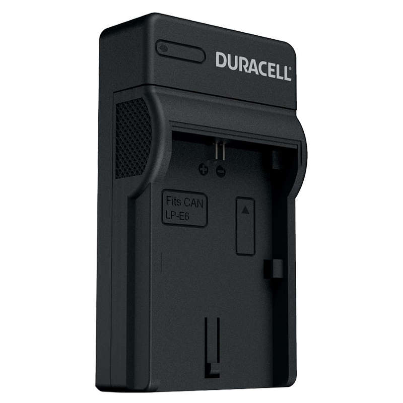Charger for Canon LP-E6 Battery by Duracell | DRC5903