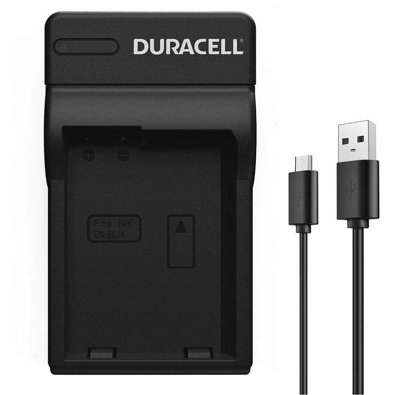 Charger for Nikon EN-EL14 Battery by Duracell | DRN5920